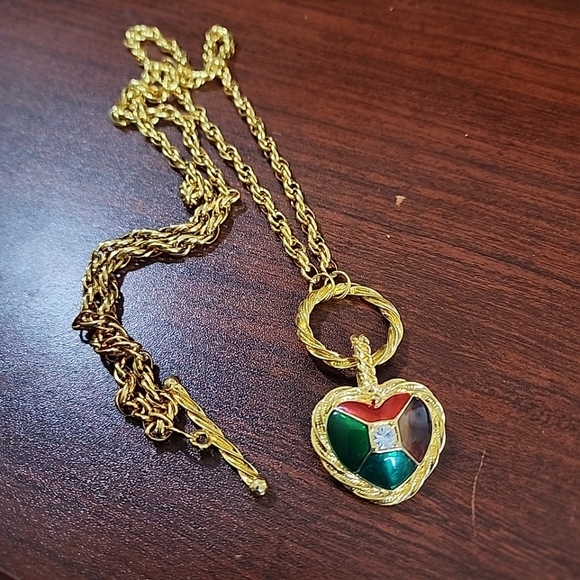 Ivana Trump Gold Plated Charm Necklace - Picture 2 of 5